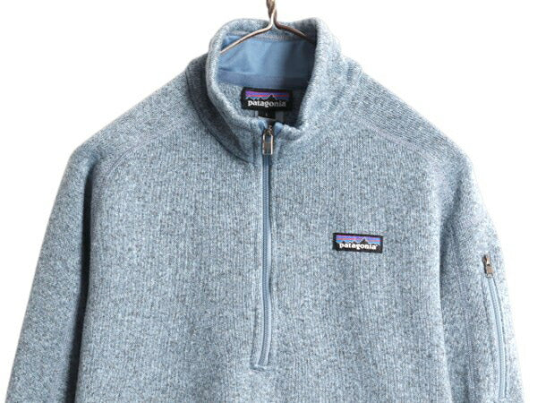 パタゴニア ベターセーター ハーフジップ レディース L / 古着 21年製 Patagonia アウトドア フリース ジャケット プルオーバー ジャンパー