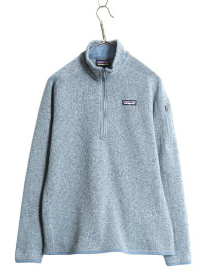パタゴニア ベターセーター ハーフジップ レディース L / 古着 21年製 Patagonia アウトドア フリース ジャケット プルオーバー ジャンパー