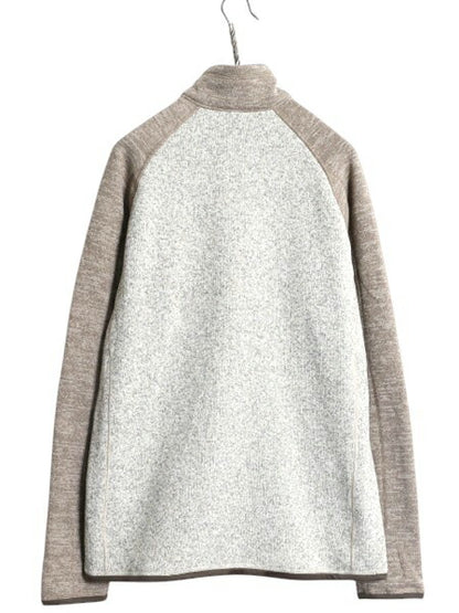 パタゴニア ベターセーター ハーフジップ メンズ M / 18年製 Patagonia アウトドア フリース ジャケット プルオーバー ハイネック ツートン