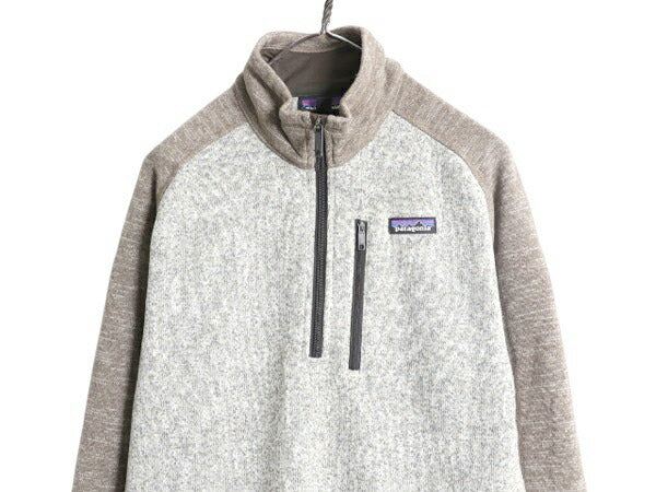 パタゴニア ベターセーター ハーフジップ メンズ M / 18年製 Patagonia アウトドア フリース ジャケット プルオーバー ハイネック ツートン