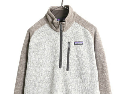 パタゴニア ベターセーター ハーフジップ メンズ M / 18年製 Patagonia アウトドア フリース ジャケット プルオーバー ハイネック ツートン