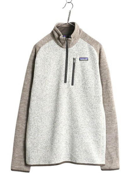 パタゴニア ベターセーター ハーフジップ メンズ M / 18年製 Patagonia アウトドア フリース ジャケット プルオーバー ハイネック ツートン