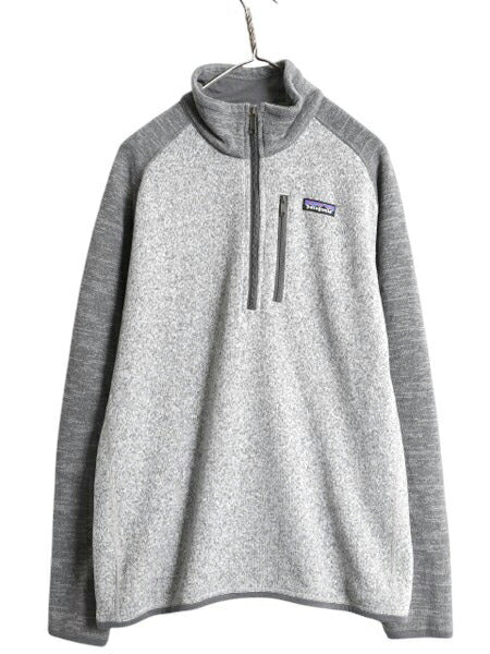 パタゴニア ベターセーター ハーフジップ メンズ L / 18年製 Patagonia アウトドア フリース ジャケット プルオーバー ハイネック ツートン