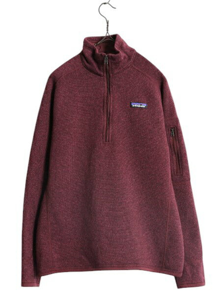 パタゴニア ベターセーター ハーフジップ レディース M / 古着 18年製 Patagonia アウトドア フリース ジャケット プルオーバー ハイネック