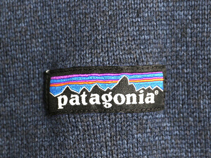 パタゴニア ベターセーター ベスト レディース L 15年製 Patagoniaフリース セーター 前開き フルジップ アウトドア ハイネック 重ね着 紺