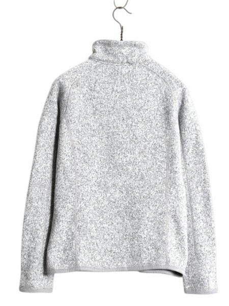 パタゴニア ベターセーター ハーフジップ レディース S 16年製 Patagonia ニット フリース ジャケット プルオーバー ジャンパー 裏起毛 灰