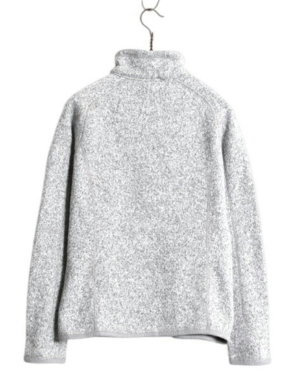 パタゴニア ベターセーター ハーフジップ レディース S 16年製 Patagonia ニット フリース ジャケット プルオーバー ジャンパー 裏起毛 灰
