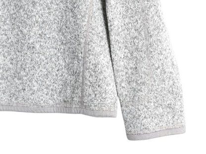 パタゴニア ベターセーター ハーフジップ レディース S 16年製 Patagonia ニット フリース ジャケット プルオーバー ジャンパー 裏起毛 灰