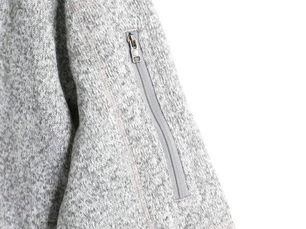 パタゴニア ベターセーター ハーフジップ レディース M 17年製 Patagonia ニット フリース ジャケット プルオーバー ジャンパー 裏起毛 灰