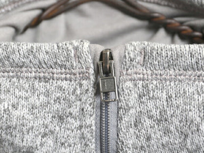 パタゴニア ベターセーター ハーフジップ レディース M 17年製 Patagonia ニット フリース ジャケット プルオーバー ジャンパー 裏起毛 灰