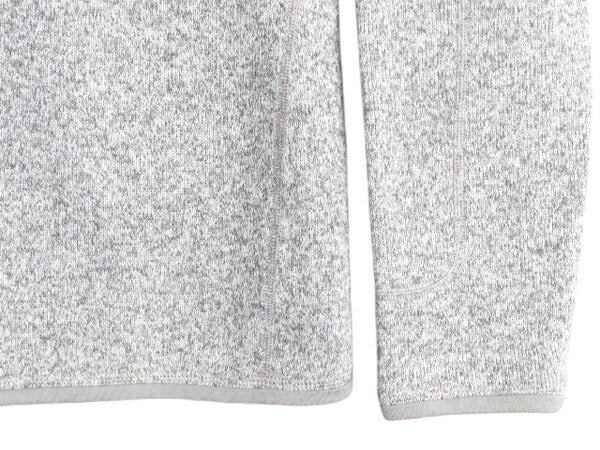 パタゴニア ベターセーター ハーフジップ レディース M 17年製 Patagonia ニット フリース ジャケット プルオーバー ジャンパー 裏起毛 灰