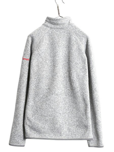 パタゴニア ベターセーター ハーフジップ メンズ M 18年製 Patagonia フリース ジャケット プルオーバー ブルゾン 裏起毛 カレッジ 刺繍 灰