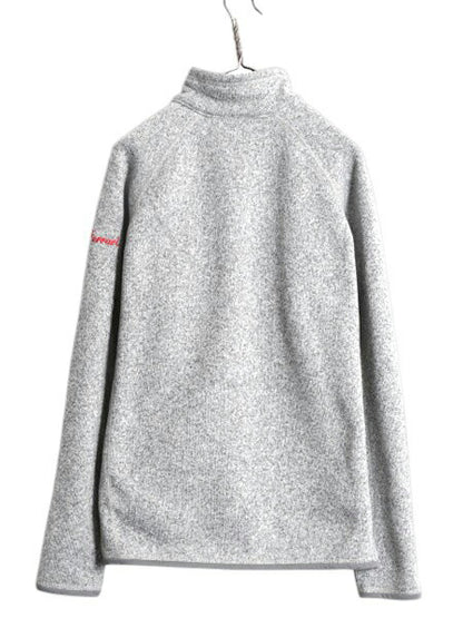 パタゴニア ベターセーター ハーフジップ メンズ M 18年製 Patagonia フリース ジャケット プルオーバー ブルゾン 裏起毛 カレッジ 刺繍 灰