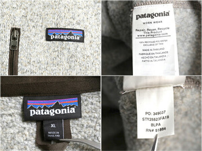 パタゴニア ベターセーター ハーフジップ メンズ XL 19年製 Patagonia アウトドア フリース ジャケット プルオーバー ハイネック ツートン