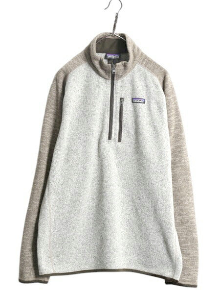 パタゴニア ベターセーター ハーフジップ メンズ XL 19年製 Patagonia アウトドア フリース ジャケット プルオーバー ハイネック ツートン