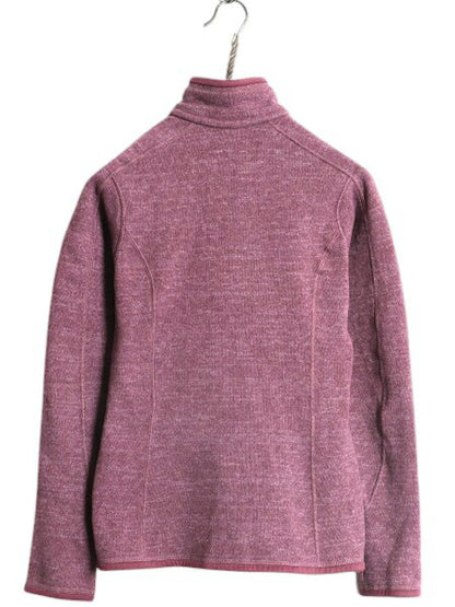 パタゴニア ベターセーター ハーフジップ レディース S 古着 12年製 Patagonia アウトドア フリース ジャケット プルオーバー ブルゾン 紫