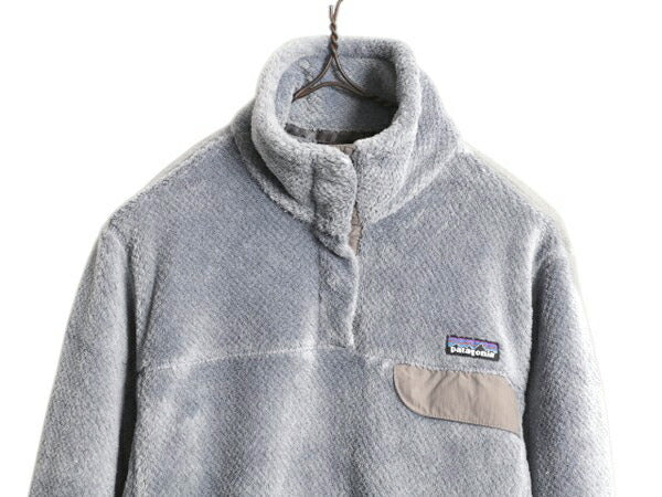 パタゴニア リツール スナップT プルオーバー ジャケット レディース M / 古着 10年製 Patagonia フリース アウトドア ブルゾン ハイネック