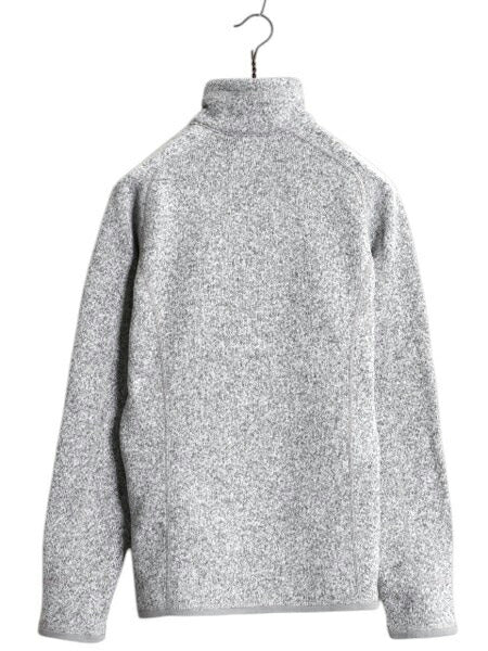 パタゴニア ベターセーター ハーフジップ レディース S 18年製 Patagonia ニット フリース ジャケット プルオーバー ジャンパー 裏起毛 灰