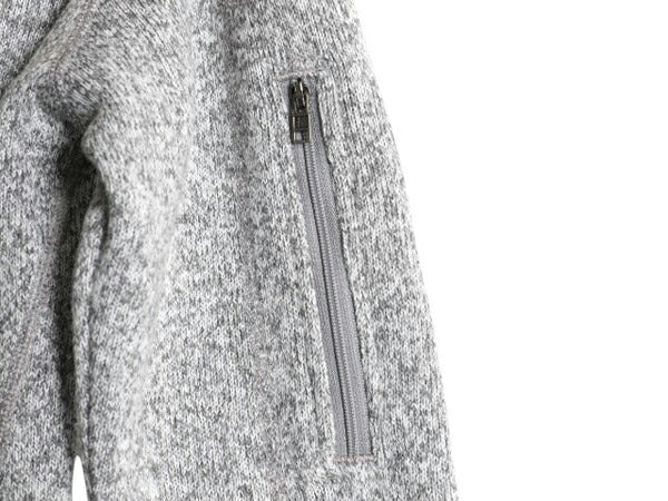 パタゴニア ベターセーター ハーフジップ レディース S 18年製 Patagonia ニット フリース ジャケット プルオーバー ジャンパー 裏起毛 灰