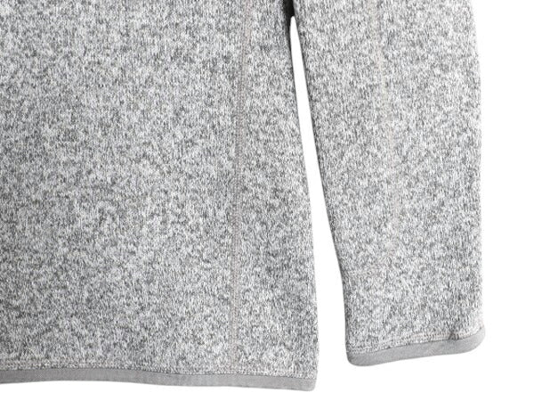 パタゴニア ベターセーター ハーフジップ レディース S 18年製 Patagonia ニット フリース ジャケット プルオーバー ジャンパー 裏起毛 灰