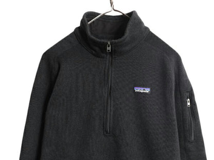 パタゴニア ベターセーター ハーフジップ レディース XL / 19年製 Patagonia アウトドア フリース ジャケット プルオーバー ジャンパー 黒