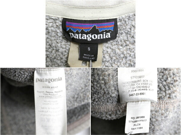 パタゴニア ベターセーター ハーフジップ レディース S 17年製 Patagonia アウトドア フリース ニット ジャケット プルオーバー ジャンパー