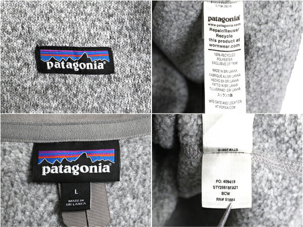 パタゴニア ベターセーター ハーフジップ レディース L 21年製 Patagonia アウトドア フリース ニット ジャケット プルオーバー ジャンパー