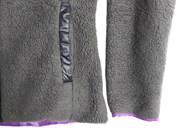 パタゴニア ロスロボス ジャケット レディース S 古着 10年製 Patagonia パイル フリース フルジップ ブルゾン ハイネック アウトドア 廃盤