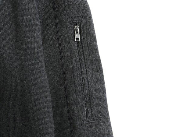 パタゴニア ベターセーター ジャケット レディース S / 17年製 Patagonia アウトドア フリース ニット フルジップ ブルゾン ハイネック 黒