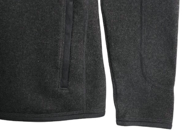 パタゴニア ベターセーター ジャケット レディース S / 17年製 Patagonia アウトドア フリース ニット フルジップ ブルゾン ハイネック 黒