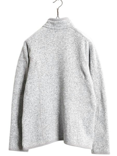 パタゴニア ベターセーター ハーフジップ レディース L  灰 古着 Patagonia アウトドア フリース ジャケット プルオーバー ブルゾン グレー