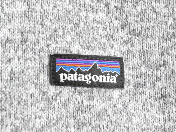 パタゴニア ベターセーター ハーフジップ レディース L  灰 古着 Patagonia アウトドア フリース ジャケット プルオーバー ブルゾン グレー