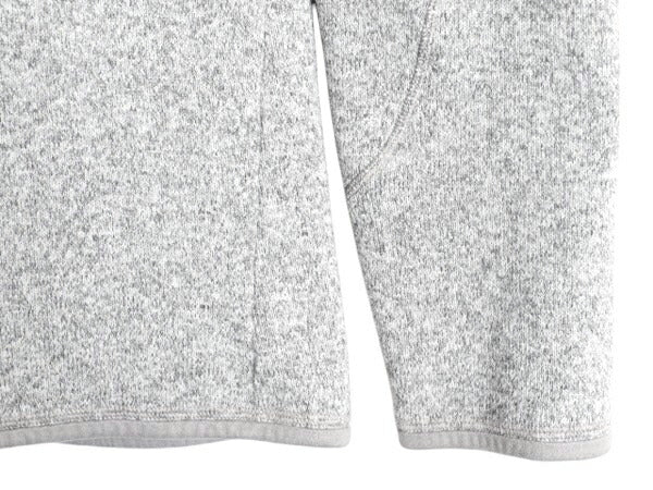 パタゴニア ベターセーター ハーフジップ レディース L  灰 古着 Patagonia アウトドア フリース ジャケット プルオーバー ブルゾン グレー