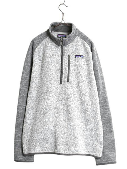 パタゴニア ベターセーター ハーフジップ メンズ L / 16年製 Patagonia アウトドア フリース ジャケット プルオーバー ハイネック ツートン