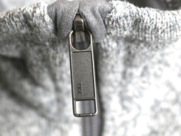 デットストック パタゴニア ベターセーター ベスト メンズ S 18年製 Patagonia フリース セーター 前開き フルジップ アウトドア 重ね着 灰