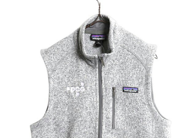 デットストック パタゴニア ベターセーター ベスト メンズ S 18年製 Patagonia フリース セーター 前開き フルジップ アウトドア 重ね着 灰
