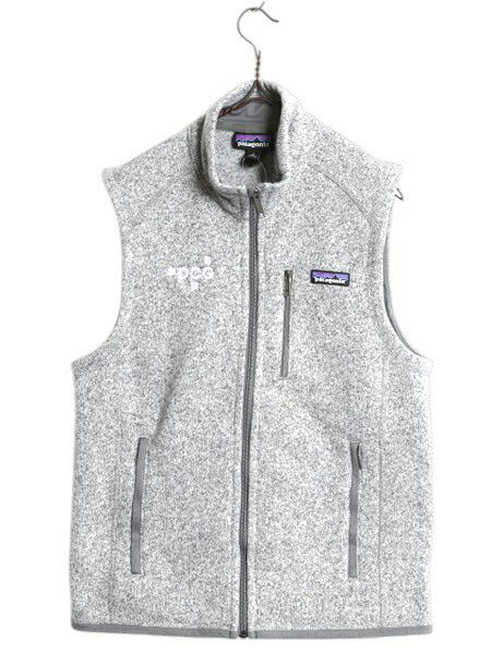 デットストック パタゴニア ベターセーター ベスト メンズ S 18年製 Patagonia フリース セーター 前開き フルジップ アウトドア 重ね着 灰