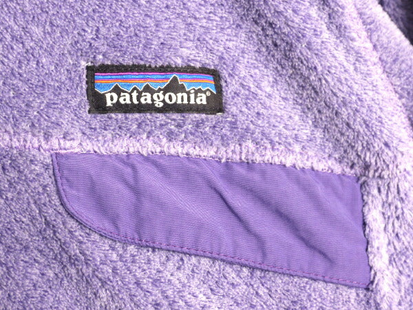 パタゴニア リツール スナップT プルオーバー ジャケット レディース S / 古着 15年製 Patagonia フリース アウトドア ブルゾン ハイネック