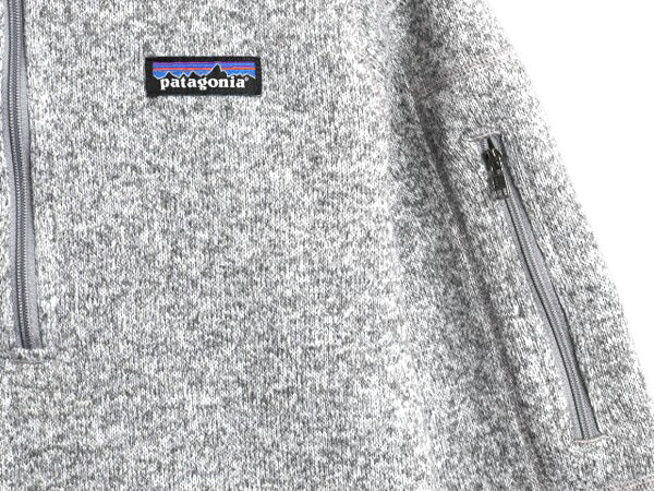 パタゴニア ベターセーター ハーフジップ レディース S Patagonia ニット フリース ジャケット プルオーバー ジャンパー 裏起毛 アウトドア