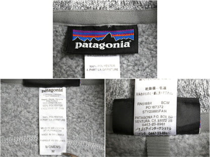 パタゴニア ベターセーター ベスト レディース M / 14年製 Patagonia フリース セーター 前開き フルジップ アウトドア ハイネック 重ね着