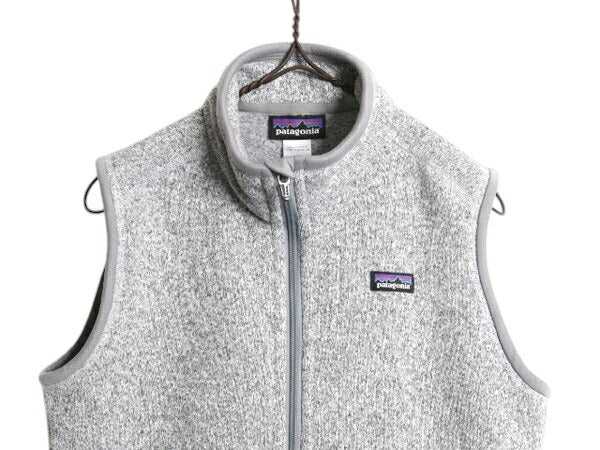 パタゴニア ベターセーター ベスト レディース M / 14年製 Patagonia フリース セーター 前開き フルジップ アウトドア ハイネック 重ね着