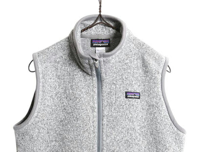 パタゴニア ベターセーター ベスト レディース M / 14年製 Patagonia フリース セーター 前開き フルジップ アウトドア ハイネック 重ね着