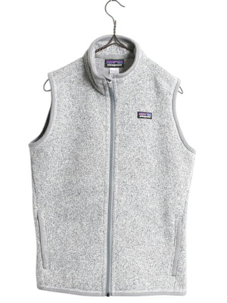 パタゴニア ベターセーター ベスト レディース M / 14年製 Patagonia フリース セーター 前開き フルジップ アウトドア ハイネック 重ね着