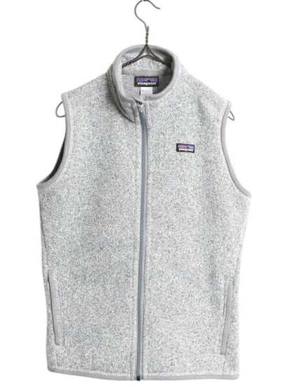 パタゴニア ベターセーター ベスト レディース M / 14年製 Patagonia フリース セーター 前開き フルジップ アウトドア ハイネック 重ね着