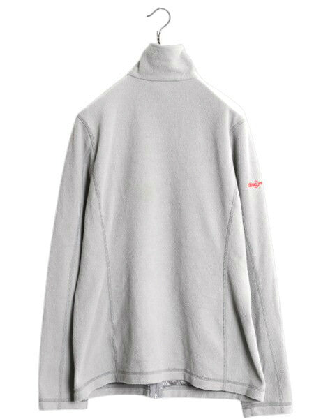 パタゴニア マイクロD フリース ジャケット レディース M / 20年製 Patagonia アウトドア ハイネック フルジップ ジャンパー ポケット付き