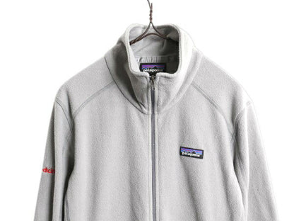パタゴニア マイクロD フリース ジャケット レディース M / 20年製 Patagonia アウトドア ハイネック フルジップ ジャンパー ポケット付き