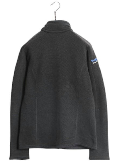 パタゴニア ベターセーター ジャケット レディース S / 14年製 Patagonia アウトドア フリース フルジップ ブルゾン ニット ハイネック 黒