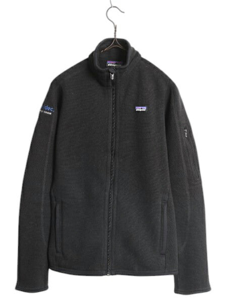 パタゴニア ベターセーター ジャケット レディース S / 14年製 Patagonia アウトドア フリース フルジップ ブルゾン ニット ハイネック 黒