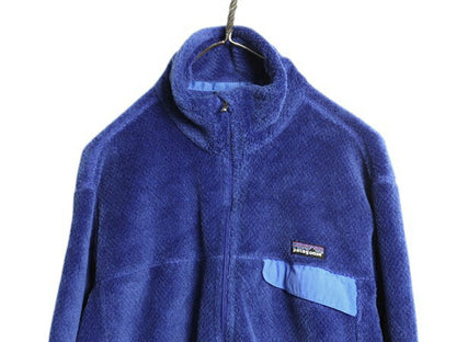 パタゴニア フルジップ リツール ジャケット レディース XL 古着 11年製 Patagonia アウトドア パイル フリース ブルゾン ハイネック 廃盤