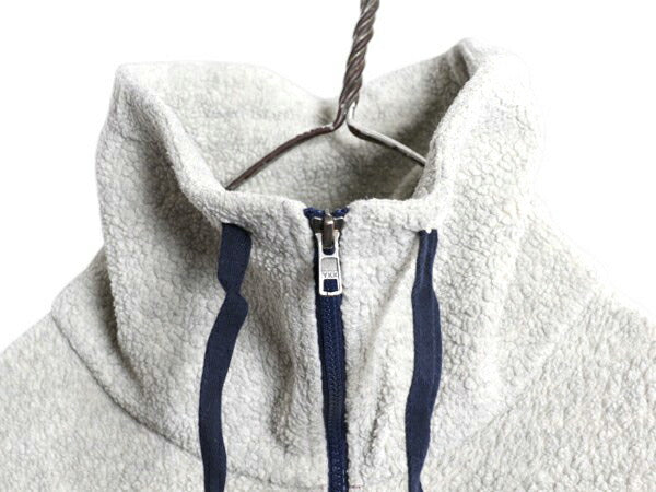 パタゴニア シアーリング ジャケット レディース XS 18年製 Patagonia アウトドア フルジップ フリース 毛足 ボア ハイネック ツートン 灰